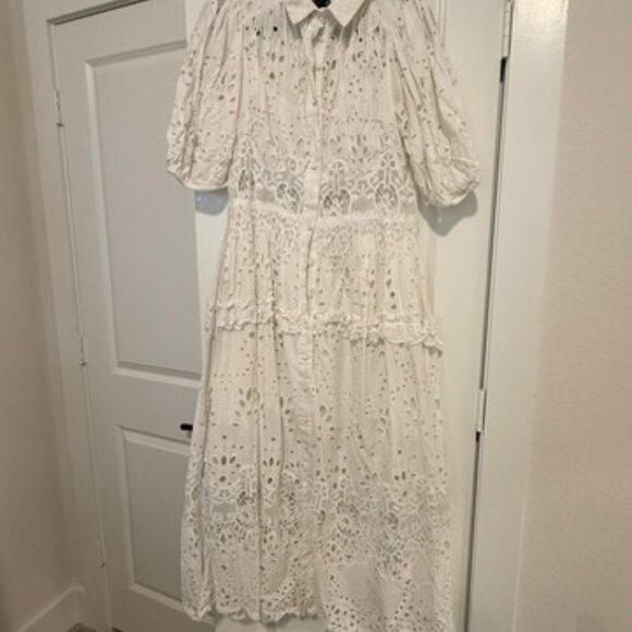 ASOS EDITION white eyelet dress - Picture 5 of 7